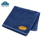 HOME COORDY タオルハンカチ ホットドッグ ネイビー 25×25cm