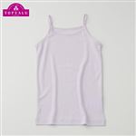 女の子 トップバリュ ピースフィットクール キャミソール（パープル）サイズ 130cm
