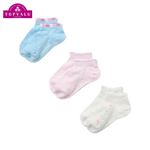 女の子 トップバリュ トドラースニーカーイン3足組A（アソート4）サイズ 16～21cm
