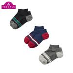 男の子 トップバリュ スクールスニーカーイン3足組（アソート2）サイズ 19～24cm