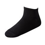 （メンズ）トップバリュ スニーカー丈デオドラントソックス（クロ）サイズ 27～29cm