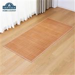 HOME COORDY ひんやり プレス竹シーツ ナチュラル 90×180cm