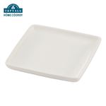HOME COORDY 白磁スクエアプレート 15cm