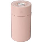 HOME COORDY USBレインボーライト加湿器（ローズピンク）HC‐UH041‐RP