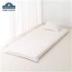 HOME COORDY 綿混白敷ふとんカバー（ホワイト）シングル