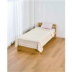 HOME COORDY ぽこぽこファー マイヤー毛布（アイボリー）シングル