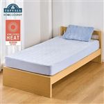 HOME COORDY 秋・冬・春まで長～く使えるリバーシブルパッドdeシーツ（ブルー）シングル