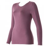 レディース ピースフィット WARM 長袖Tシャツ（コイムラサキ）サイズ M ※他サイズは詳細から選択