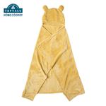 HOME COORDY ディズニー フード付き3WAYポンチョ プー（イエロー）