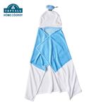 HOME COORDY ディズニー フード付き3WAYポンチョ ドナルド（ブルー）