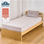 HOME COORDY 秋・冬・春まで長～く使えるリバーシブルパッドdeシーツ（グレージュ）ダブル