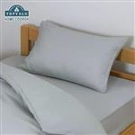 HOME COORDY 綿混 まくらカバー 無地（グレー）50×70cm