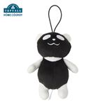 HOME COORDY ブラックパンダマスコット（ブラック）12cm