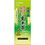 日本茶販売 緑香百撰宇治抹茶入玄米茶 200g