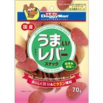 【ペット用】ドギーマンハヤシ うまい！レバースナック 緑黄色野菜入り 70g