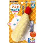 【ペット用】ドギーマンハヤシ にゃんデント アミメでハミガキ えびフライ 1個