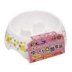 【ペット用】ドギーマンハヤシ ゆっくりデコボコ食器 犬用 M 1個
