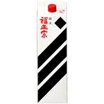 福正宗 純米酒 黒ラベル パック 1800ml