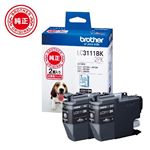 ブラザー 純正インク LC3111BK－2PK ブラック LC3111BK－2PK