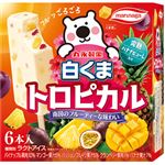 丸永製菓 白くまトロピカル 6本入（360ml）