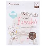 地の塩社 fuwakoナプキンライナー ニット花白 1枚