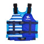 【プール用品】スノーケリングベスト ブルー S