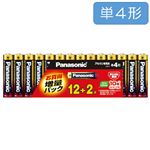 パナソニック アルカリ乾電池 単4 14本組 LR03XJSP 14S