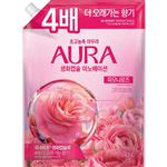 トイレタリージャパンインク 香りサフロン柔軟剤 AURA 生花カプセル ピオニーローズ つめかえ用 1700ml