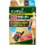 興和 バンテリンコーワ加圧サポーター 手くび専用固定タイプ ふつう～大きめサイズ ブラック 1枚