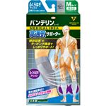 興和 バンテリンコーワ 高通気サポーター ふくらはぎアシスト ふつうサイズ シルバーグレー 2枚