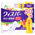 P＆Gジャパン ウィスパー安心の超吸収 300cc 30枚
