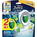 P＆G ファブリーズ W消臭 トイレ用消臭剤＋抗菌 グリーン・シトラス・ガーデン 6.3ml×2個