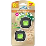 P＆G ファブリーズ 車用 イージークリップ 消臭成分最高レベル クリーンフレッシュ 2.5ml×2個