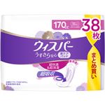 P＆Gジャパン ウィスパー うすさら安心 長時間・夜でも安心用 170cc 38枚