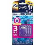 P＆G ファブリーズ トイレ用消臭剤 プレミアムシリーズ ＋抗菌 フレッシュ・クリーン・ラベンダー つめかえパック 6.3ml×3個