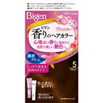 ホーユー ビゲン 香りのヘアカラー クリーム 5 ブラウン 1個