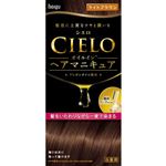 ホーユー シエロ オイルインヘアマニキュア ライトブラウン 1個
