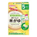 【5ヶ月頃～幼児期まで】和光堂 アサヒグループ食品 手作り応援 おいしい米がゆ 5.0g×7袋