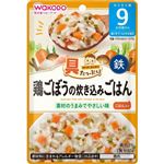 【9ヶ月頃～】和光堂 具たっぷりグーグーキッチン 鶏ごぼうの炊き込みごはん 80g