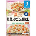 【9ヶ月頃～】和光堂 具たっぷりグーグーキッチン 根菜ときのこの鯛めし 80g