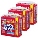【ケース販売】白十字 サルバ やわ楽パンツ しっかり長時間 M～L 男女共用 24枚×3個