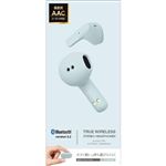 テレホンリース Bluetooth5.2 完全ワイヤレスホンマイク AAC対応 ミント