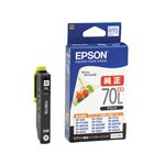 エプソン（EPSON）インクカートリッジ ブラック増量 ICBK70L