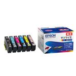 エプソン（EPSON）インクカートリッジ 6色パック SAT－6CL