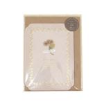 ゼットアンドケイ フラワーオーナメント色紙 ベージュ