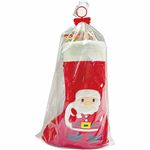 イズミクリエーション クリスマスブーツ（ボアレッド）菓子8個入