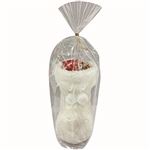 イズミクリエーション ニットブーツ（ホワイト）菓子3個入