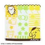 ポムポムプリン シャンブルプリン ミニタオル