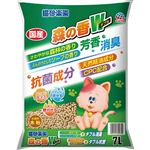【ペット用】アース・ペット 猫砂楽園 森の香ダブル 7L