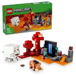 【8歳以上】レゴ（LEGO）マインクラフト 21255 ネザーポータルの戦い